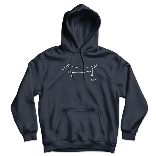 Pablo Picasso Dachshund Dog (Lump) Artwork Unisex Hoodie